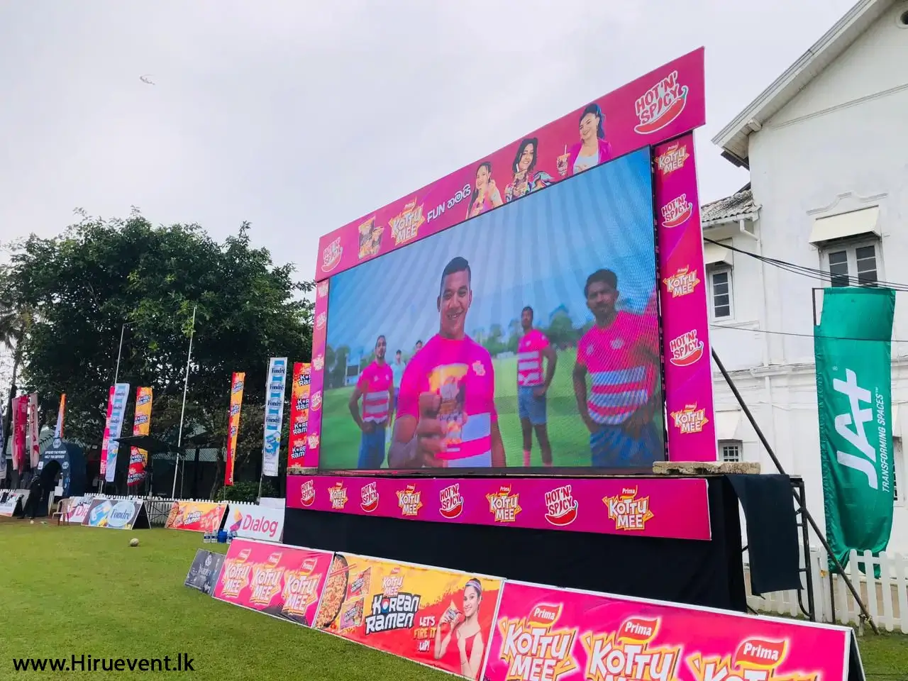 Large Outdoor LED Screen for Sports